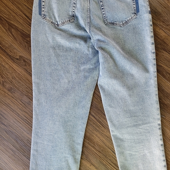 Abercrombie & Fitch Ankle Straight Ultra High Rise Jeans Size 30 Curve Love - Picture 9 of 11